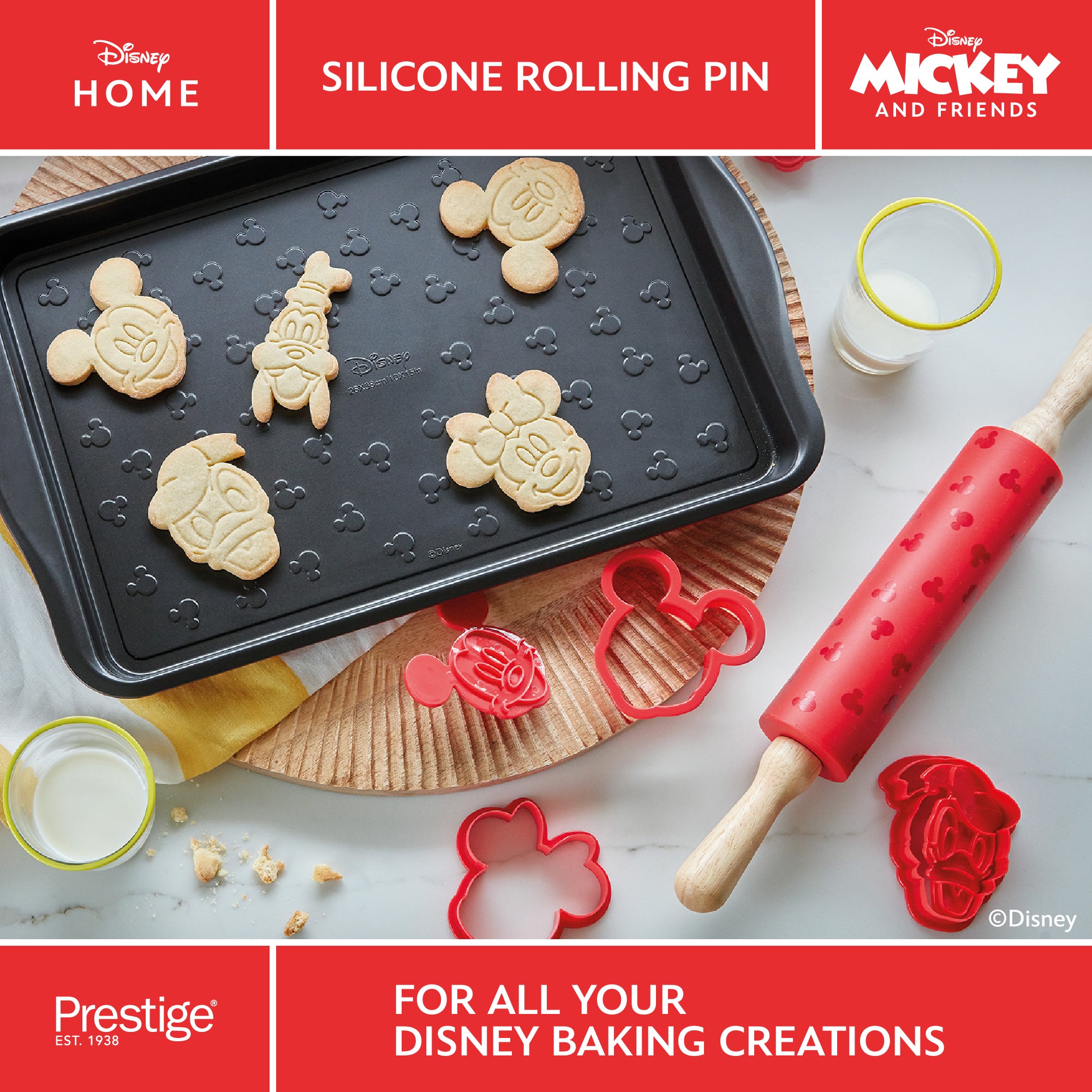 DISNEY SILICONE ROLLING PIN