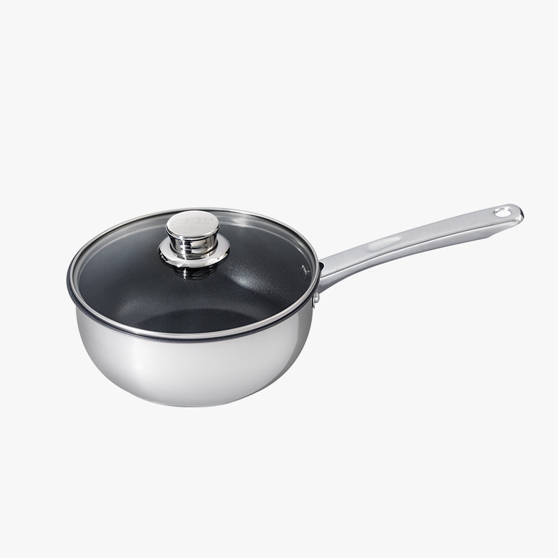 20CM/2.4L COVERED NONSTICK CHEF'S PAN